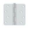 Deltana S44R4BK26 DEL US26 BULK PK 4 X 4 X 1/4 IN RAD HINGE