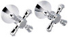 Delta H695 Faucet Cassidy Two Cross Bath Roman Tub Handle Kit, Chrome