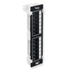 ICC ICMPP12V60 Patch Panel, 12 Port CAT6, Vertical.