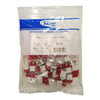 ICC IC107F6CWH 25-Pack HD Category 6 modular connectors.