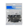 ICC IC107C6CBK Module- Coupler- Cat 6 25 Pk- Black.
