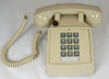 Cortelco 250044-VBA-27M Kellogg 2500 M-W Desk Mount Phone with Telephony Cords Ash with Vol Cntrl.