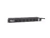 Tripp Lite RS-1215 12 Outlet Rackmount Network-Grade PDU Power Strip, Front & Rear Facing, 15A, 15ft Cord with 5-15P Plug ().