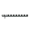 Tripp Lite PS2408 8 Outlet Bench & Cabinet Power Strip, 24 in. Length, 15ft Cord with 5-15P Plug ().