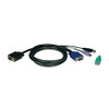 Tripp Lite P780-006 accessories 6ft ps2 and usb cable kit for b042-series kvm switches - NEW - Retail -.
