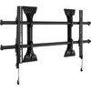 Chief LSM1U -G Large FUSION Micro-Adjustable Fixed Wall Display Mount - Mounting kit for LCD display - black - screen size: 37 inch - 63 inch - wall-mountable