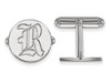 LogoArt SS009WMR Sterling Silver LogoArt Rice University Cuff Links