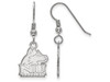 LogoArt SS006NIU Sterling Silver LogoArt Northern Illinois University Small Dangle Earrings