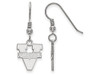 LogoArt SS007UVA Sterling Silver LogoArt University of Virginia Small Dangle Earrings