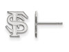 LogoArt SS008FSU Florida State Extra Small (3/8 Inch) Post Earrings (Sterling Silver)