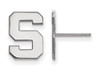 LogoArt SS009MIS Michigan State Small (1/2 Inch) Post Earrings (Sterling Silver)