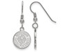 LogoArt SS004USL Sterling Silver LogoArt U of Louisiana at Lafayette Small Dangle Earrings