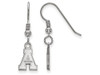 LogoArt SS005APS Appalachian State Extra Small (3/8 Inch) Dangle Earrings (Sterling Sliver)