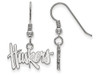 LogoArt SS006UNE Sterling Silver LogoArt University of Nebraska Small Dangle Earrings