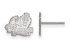 LogoArt SS007ODU Old Dominion Extra Small (3/8 Inch) Post Earrings (Sterling Sliver)