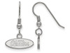 LogoArt SS006UMS Missisippi Extra Small (3/8 Inch) Dangle Earrings Wire (Sterling Silver)