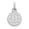 LogoArt SS001BRI Sterling Silver NHL LogoArt Boston Bruins XS Pendant