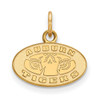 LogoArt GP043AU NCAA Auburn Tigers 3/8 XS Gold Plated Sterling Silver Secondary logo Pendant, One Size