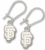 Logo Art GIT005ERD-SS San Francisco Giants S/S SAN FRANCISCO GIANTS "SF" 3/8" DANGLE EARRINGS
