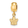 LogoArt GP017MLE Sterling Silver w/GP NHL LogoArt Toronto Maple Le