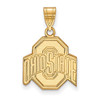 LogoArt GP003OSU Sterling Silver w/GP LogoArt Ohio State Universit