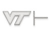 LogoArt SS069VTE Virginia Tech Extra Small (3/8 Inch) Post Earrings (Sterling Silver).