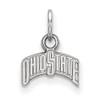 LogoArt SS066OSU NCAA Ohio State Buckeyes 3/8 XS Wordmark Pendant, One Size.