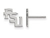 LogoArt SS064FSU Florida State Extra Small (3/8 Inch) Post Earrings (Sterling Silver).