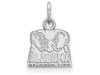 LogoArt SS060UAL NCAA Alabama Crimson Tide 3/8 XS Elephant Pendant, One Size.