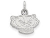 LogoArt SS058UWI NCAA Wisconsin Badgers 3/8 XS Badger Pendant, One Size.