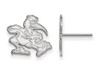 LogoArt SS051UMF Miami Small (1/2 Inch) Post Earrings (Sterling Silver).