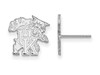 LogoArt SS051UK Sterling Silver LogoArt University of Kentucky Small Post Earrings