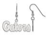 LogoArt SS048UFL Sterling Silver LogoArt University of Florida Small Dangle Earrings