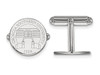 LogoArt SS029GSU Sterling Silver LogoArt Georgia Southern University Crest Disc Cuff Link
