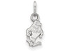 LogoArt SS026GSU Sterling Silver LogoArt Georgia Southern University XS Pendant