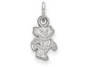 LogoArt SS043UWI Sterling Silver LogoArt University of Wisconsin XS Pendant