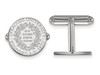 LogoArt SS041SYU Sterling Silver LogoArt Syracuse University Crest Cuff Link