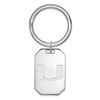 LogoArt SS026UMF Sterling Silver LogoArt University of Miami Key Chain