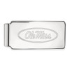 LogoArt SS025UMS Sterling Silver LogoArt University of Mississippi Money Clip