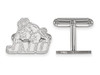 LogoArt SS020JMU James Madison Cuff Links (Sterling Sliver).
