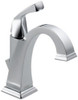 Delta 551-DST  Dryden Single Handle Centerset Bathroom Faucet, Chrome