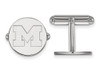LogoArt SS011UM Sterling Silver LogoArt Michigan (Univ Of) Cuff Link