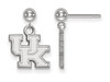 LogoArt SS010UK Sterling Silver LogoArt University of Kentucky Earrings Dangle Ball