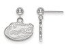 LogoArt SS010UFL Sterling Silver LogoArt University of Florida Earrings Dangle Ball