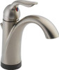 Delta 538T-SS-DST  Lahara Single Handle Bathroom Faucet with Touch2O.xt Technology, Stainless Steel