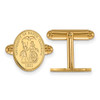LogoArt GP067USO South Carolina Crest Cuff Links (Gold Plated)