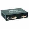 Tripp Lite B140-002 2-Port DVI over Cat5 / Cat6 Extender Splitter, Video Transmitter 1920x1080 at 60Hz().