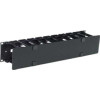 Schneider Electric IT USA, Inc AR8600A Schneider Electric Horizontal Cable Manager, 2U x 4 in. Deep, Single-Sided with Cover.