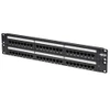 Tripp Lite N252-048 48-Port 2U Rackmount Cat6 110 Patch Panel 568B, RJ45 Ethernet().