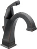 Delta 551T-RB-DST Faucet Dryden Single Handle Centerset Bathroom Faucet with Touch 20.XT Technology, Venetian Bronze